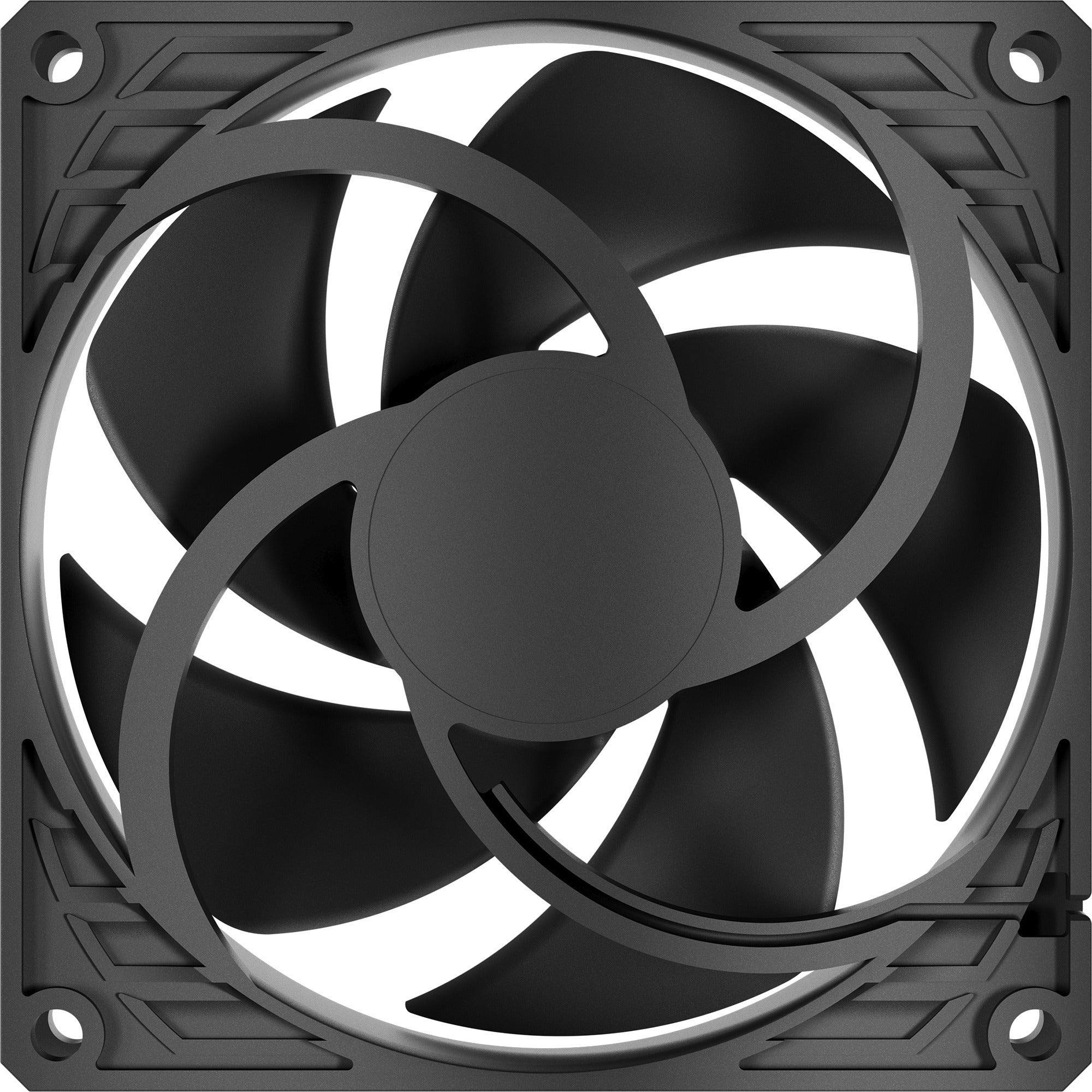 Arctic p9 pwm pst co case fan (zwart, 92 x 92 x 25 mm)