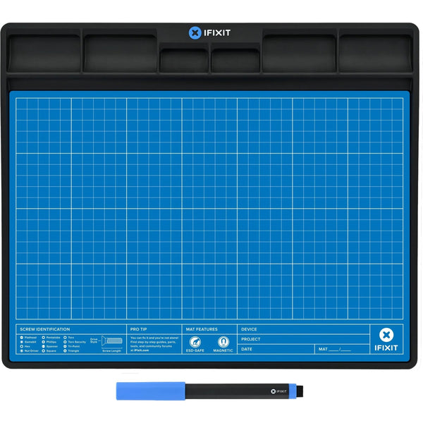 Ifixit fixmat beschermingsmat (blauw zwart)