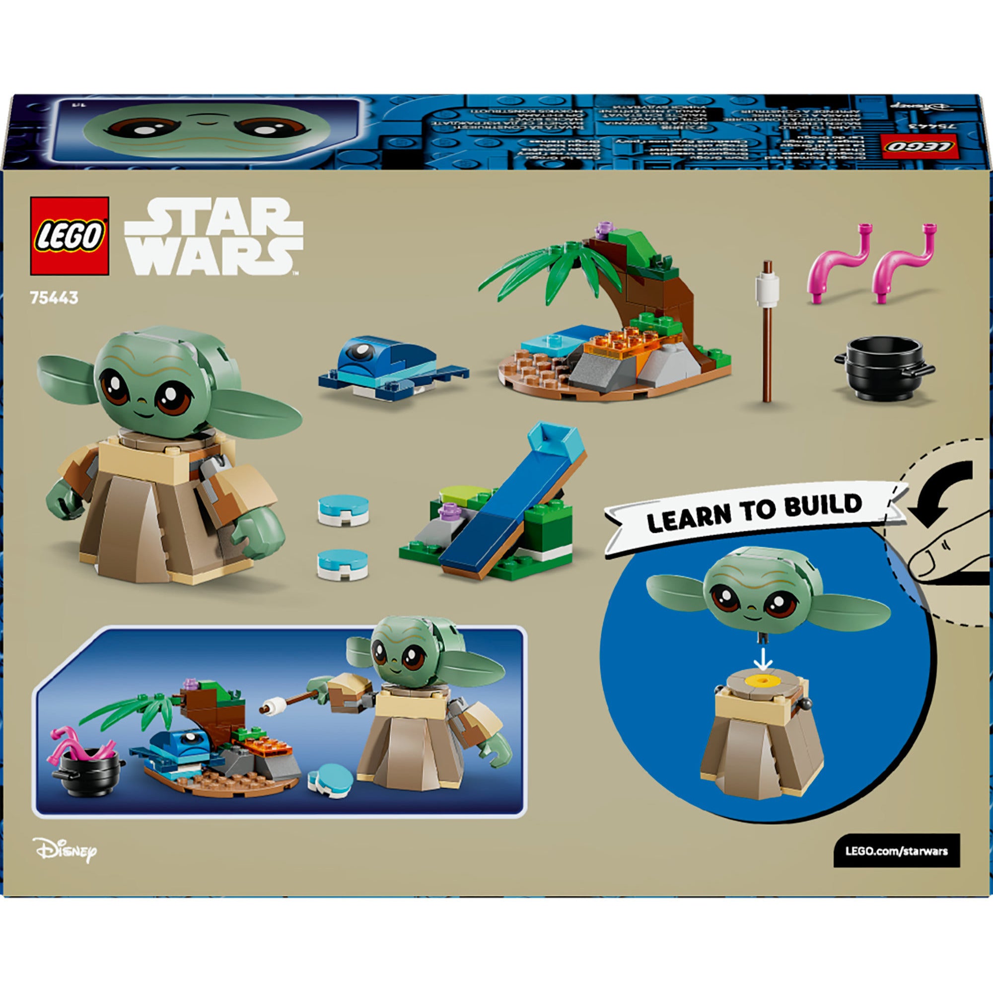 Lego star wars grogu's homestead - 75443