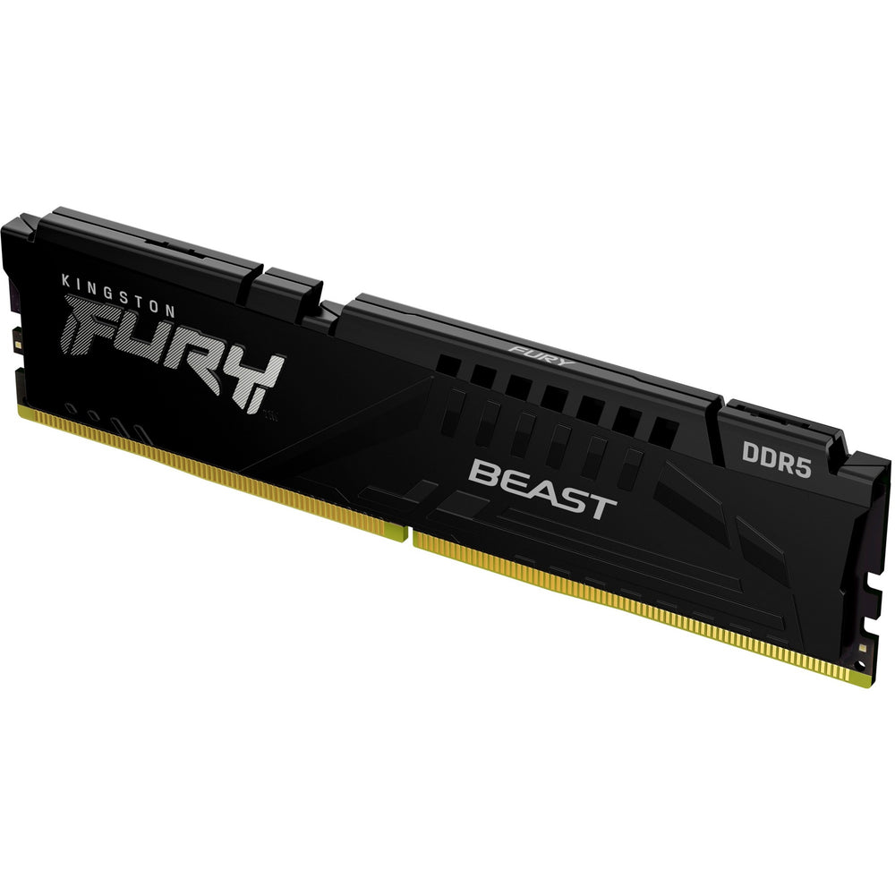 Kingston fury 16 gb ddr5-5600 werkgeheugen (zwart, kf556c40bb-16, beast, xmp)