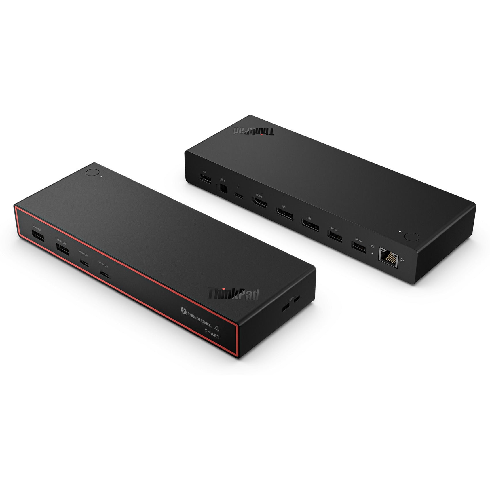 Lenovo thinkpad thunderbolt 4 smart dock gen2 7500 dockingstation (zwart)