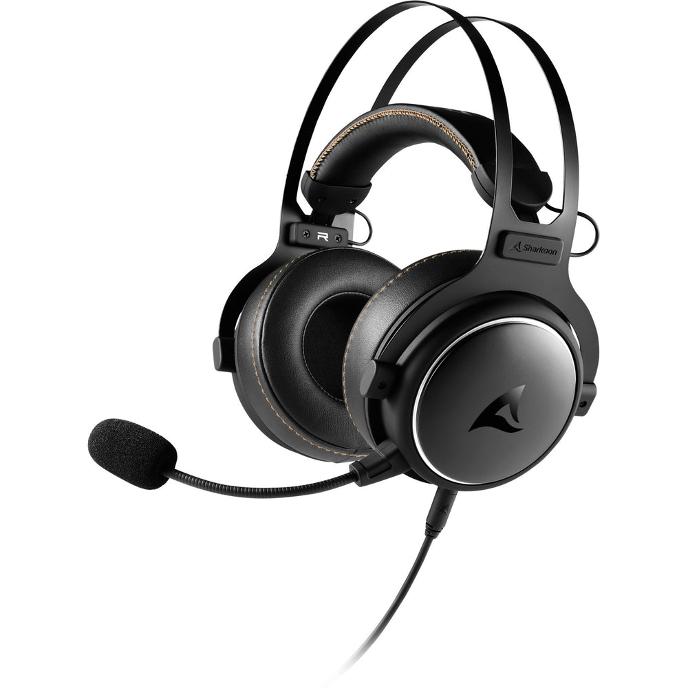 Sharkoon skiller sgh50 over-ear gaming headset (zwart, pc, playstation 4, playstation 5, xbox series s|x)