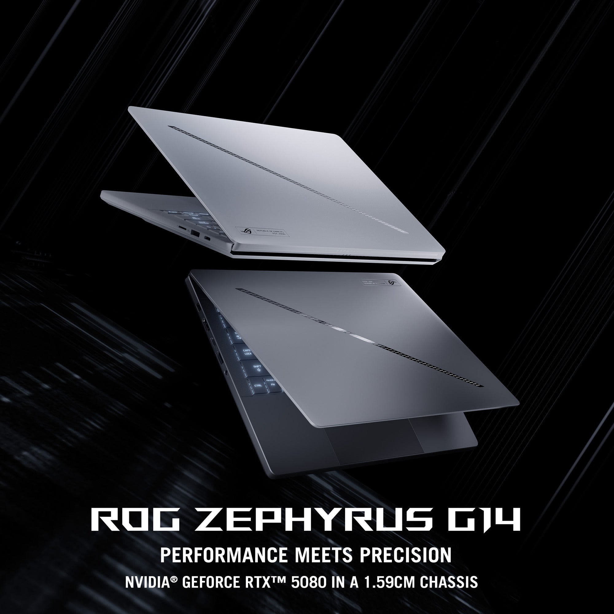 Asus rog zephyrus g14 ga403up-qs001w 14 copilot+ gaming laptop (wit | ryzen 9 270 | rtx 5070 | 32 gb | 1 tb ssd | oled)