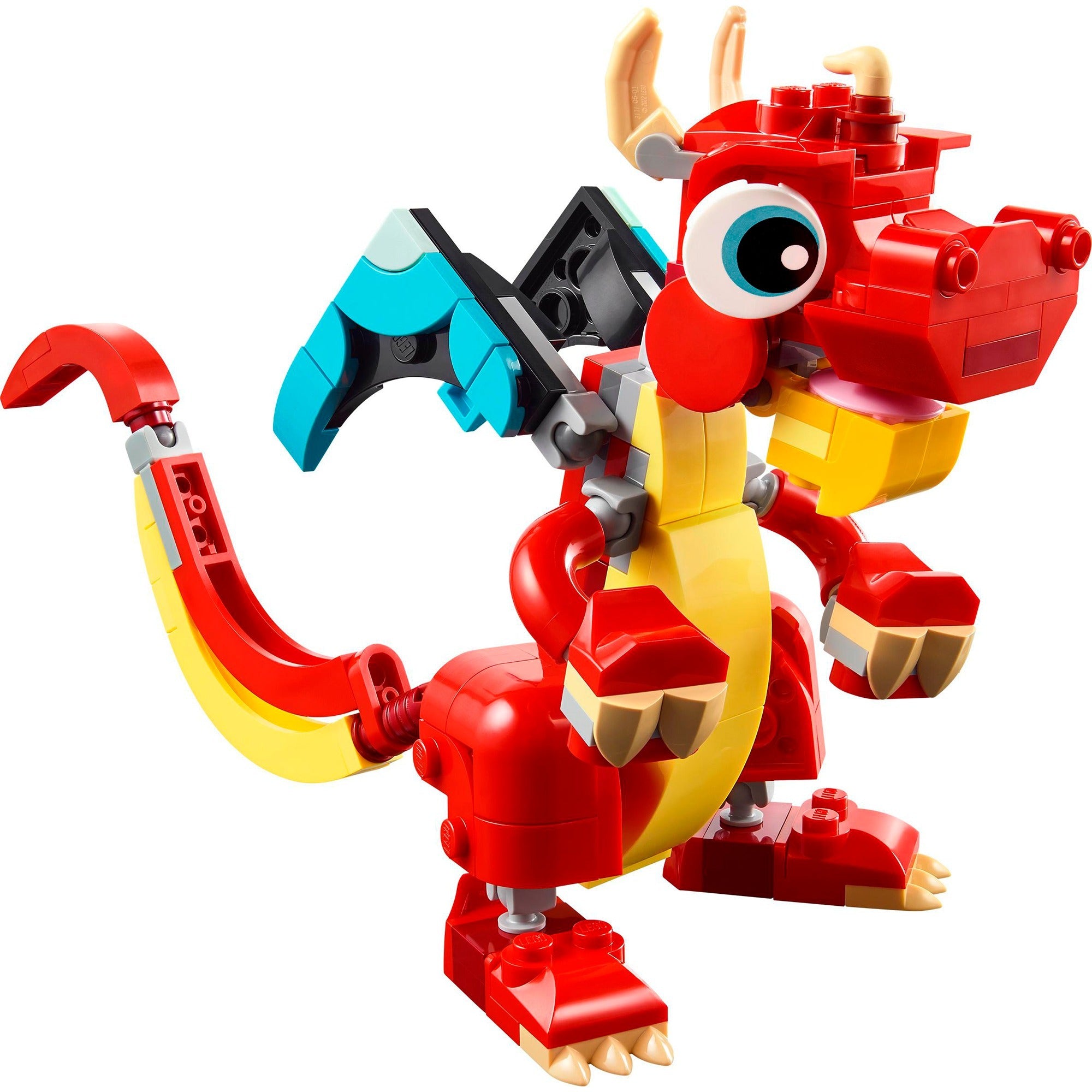 Lego creator 3-in-1 - rode draak constructiespeelgoed (31145)
