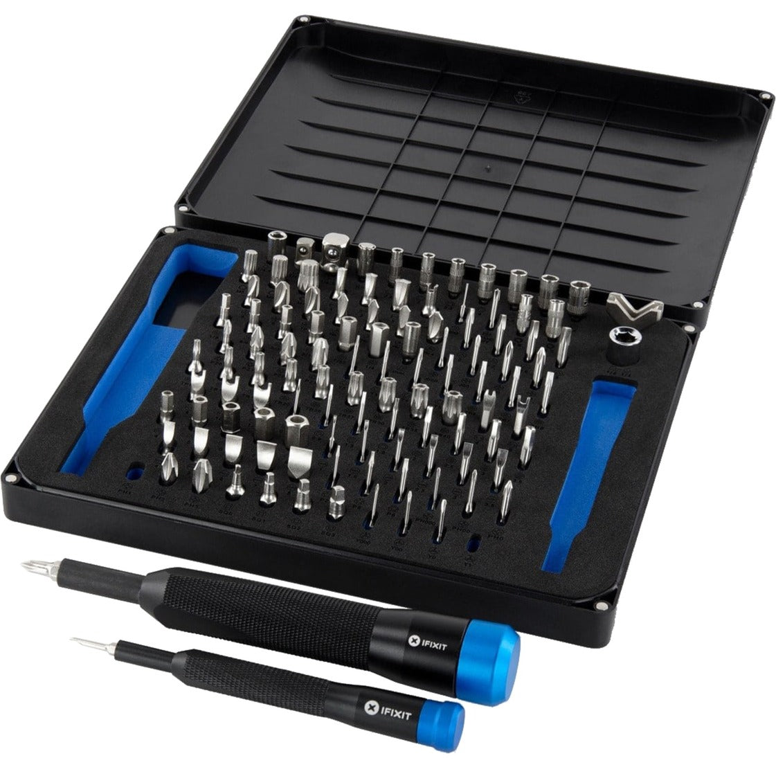 Ifixit manta - 112 bit driver kit bitset (zwart blauw)