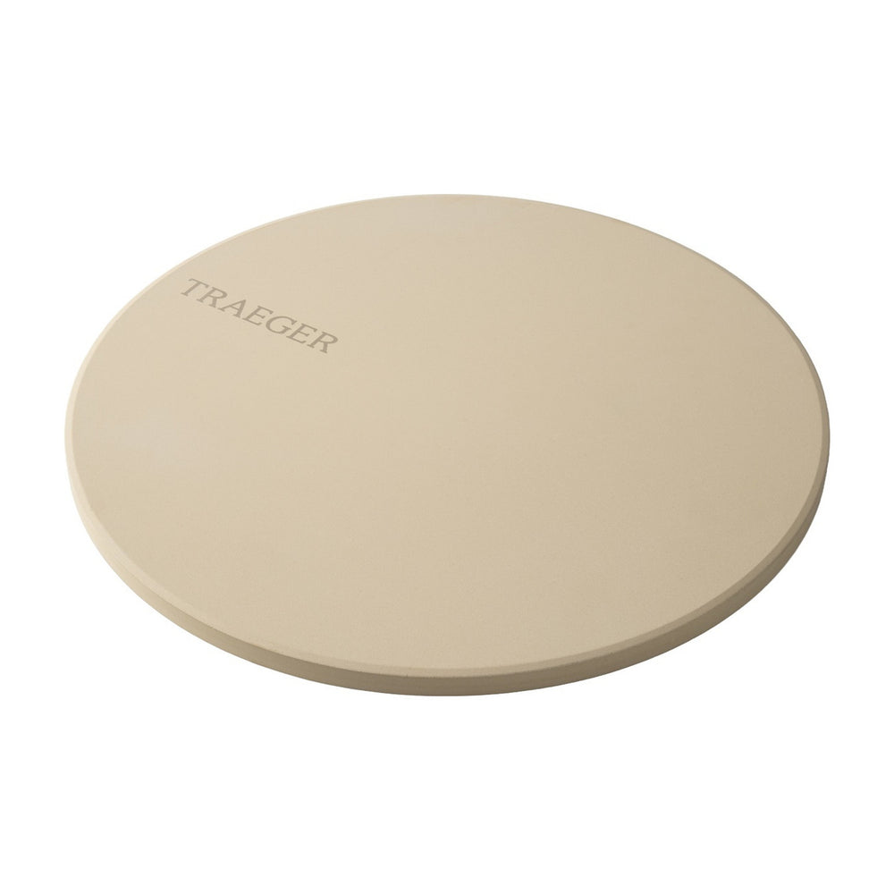 Traeger modifire pizza stone pizzasteen (beige, ø 37 cm)