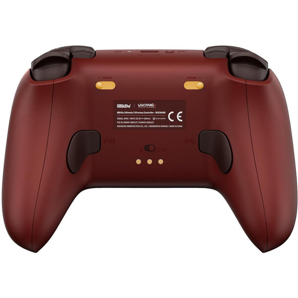 8bitdo ultimate 2 wireless controller - wuchang: fallen feathers (donkerrood, 2.4 ghz bluetooth, usb, pc)