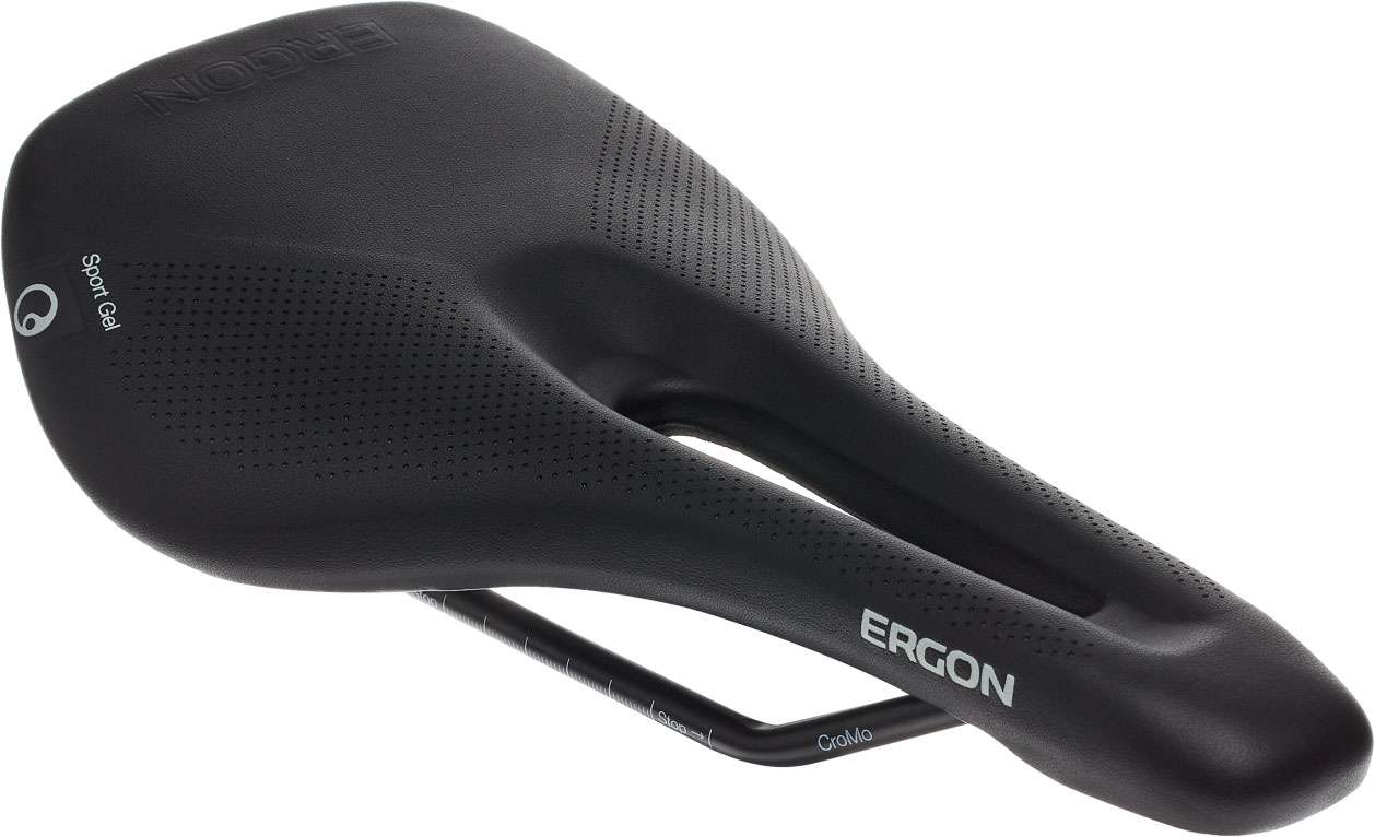 Ergon zadel SR Sport gel dames SM zwart