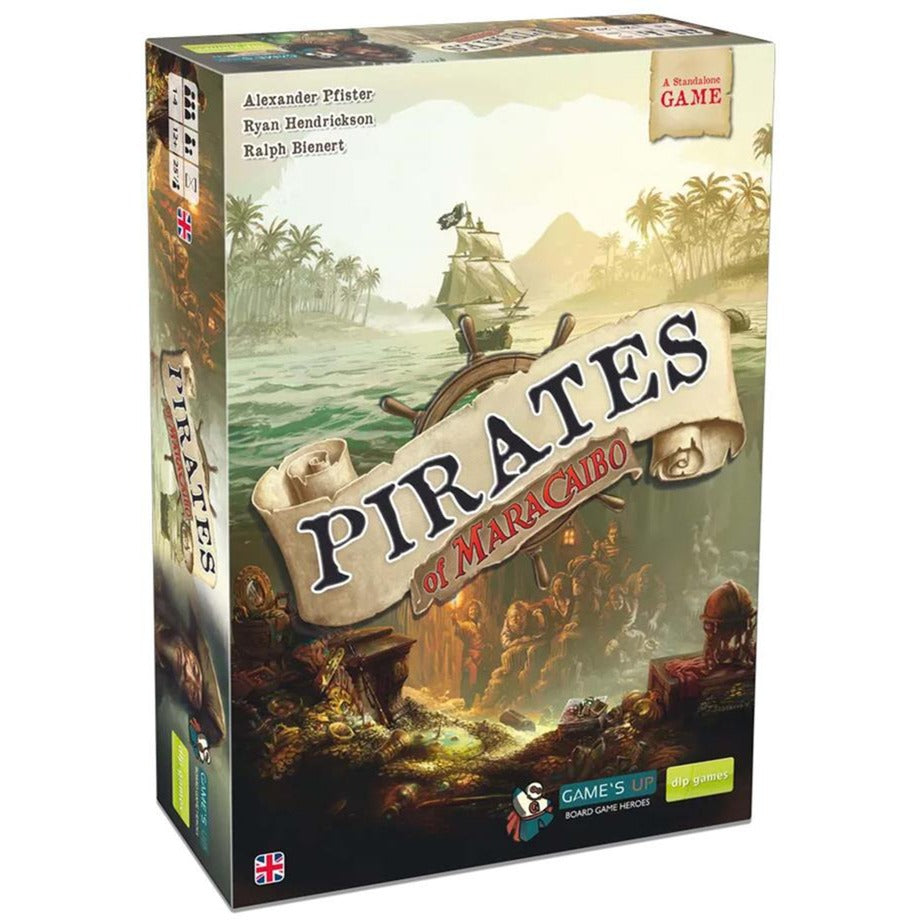 European player network pirates of maracaibo bordspel (engels, 1 - 4 spelers, 90 minuten, vanaf 13 jaar)