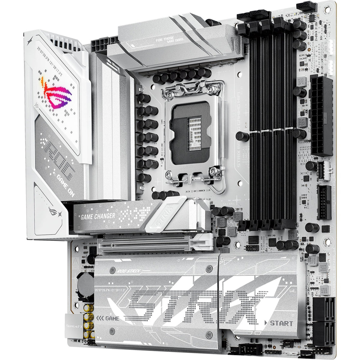 Asus rog strix b860-g gaming wifi socket 1851 moederbord (raid, 2.5 gb-lan, wi-fi 7, bt, sound, µatx)