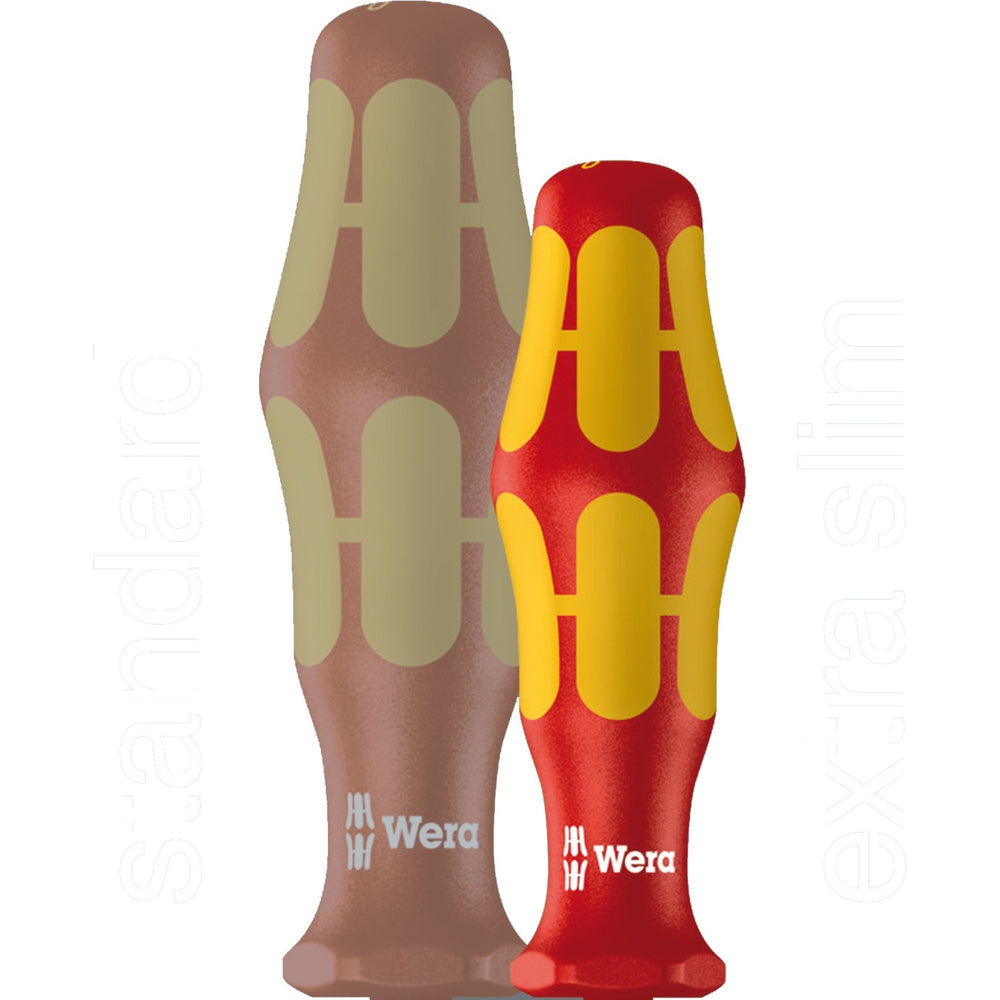 Wera 160 iss 7 schroevendraaierset kraftform plus serie 100 (rood geel, 7-delig)