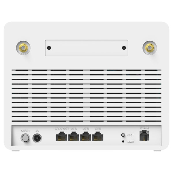 Cudy ac1200 wi-fi 4g lte-cat6 gigabit router lt700v mesh router (wit, mesh, app, nano simslot)