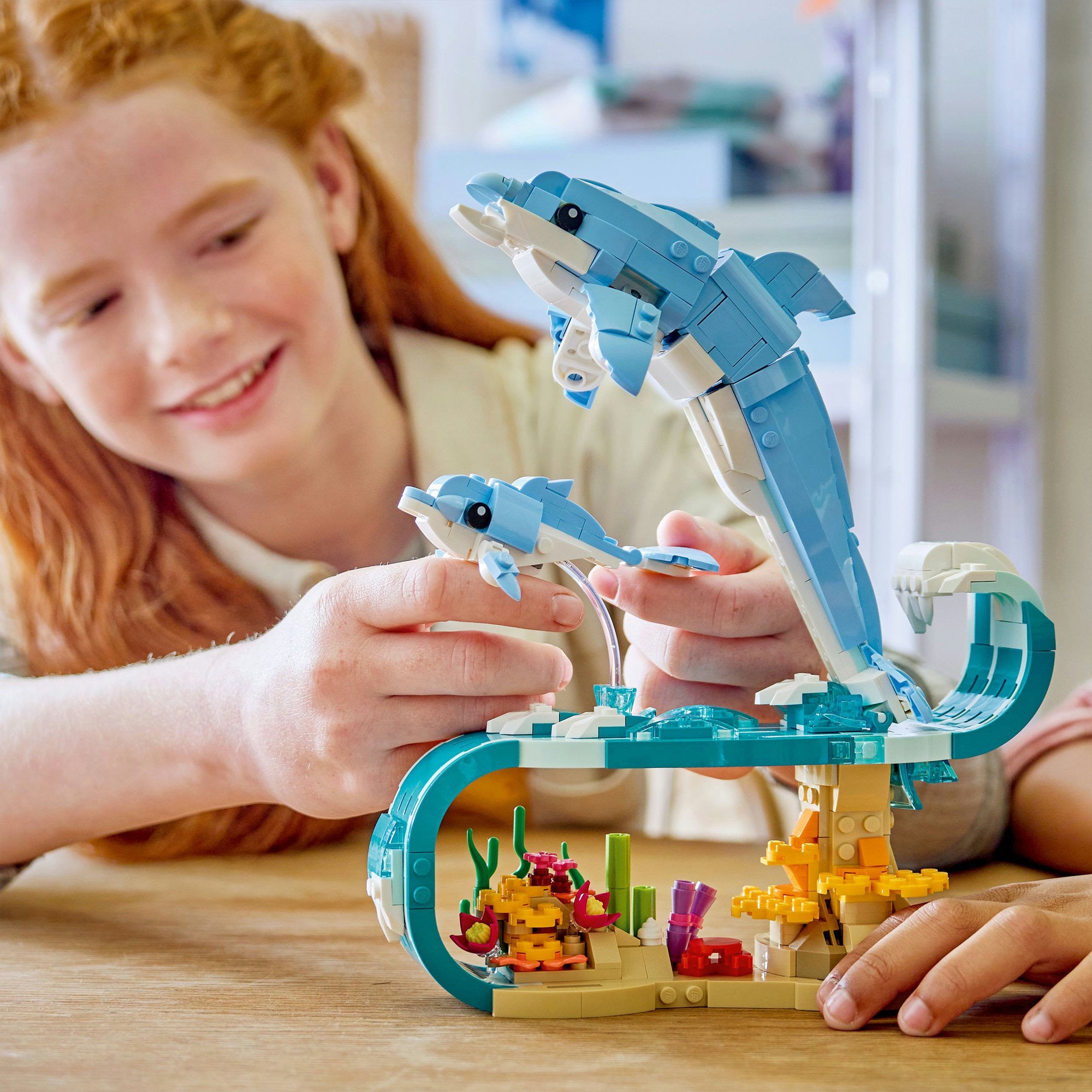 Lego creator 31385 zeedieren: prachtige dolfijnen