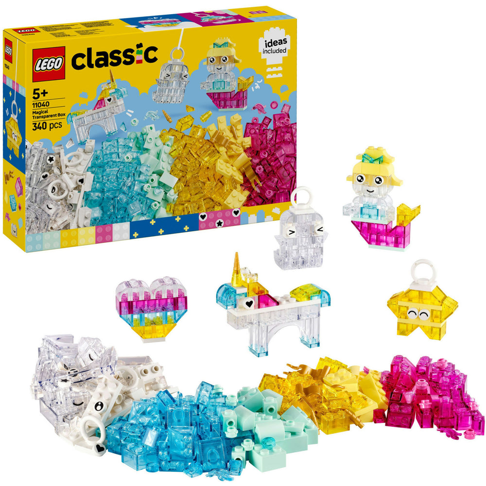 Lego 11040 klassieke magische transparante doos