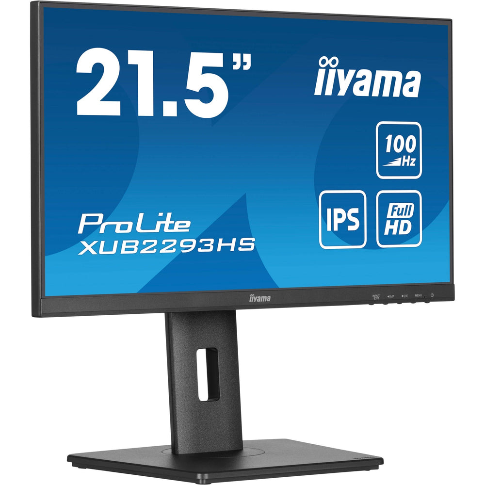 Iiyama prolite xub2293hs-b6 21.5 monitor (zwart, hdmi, displayport)