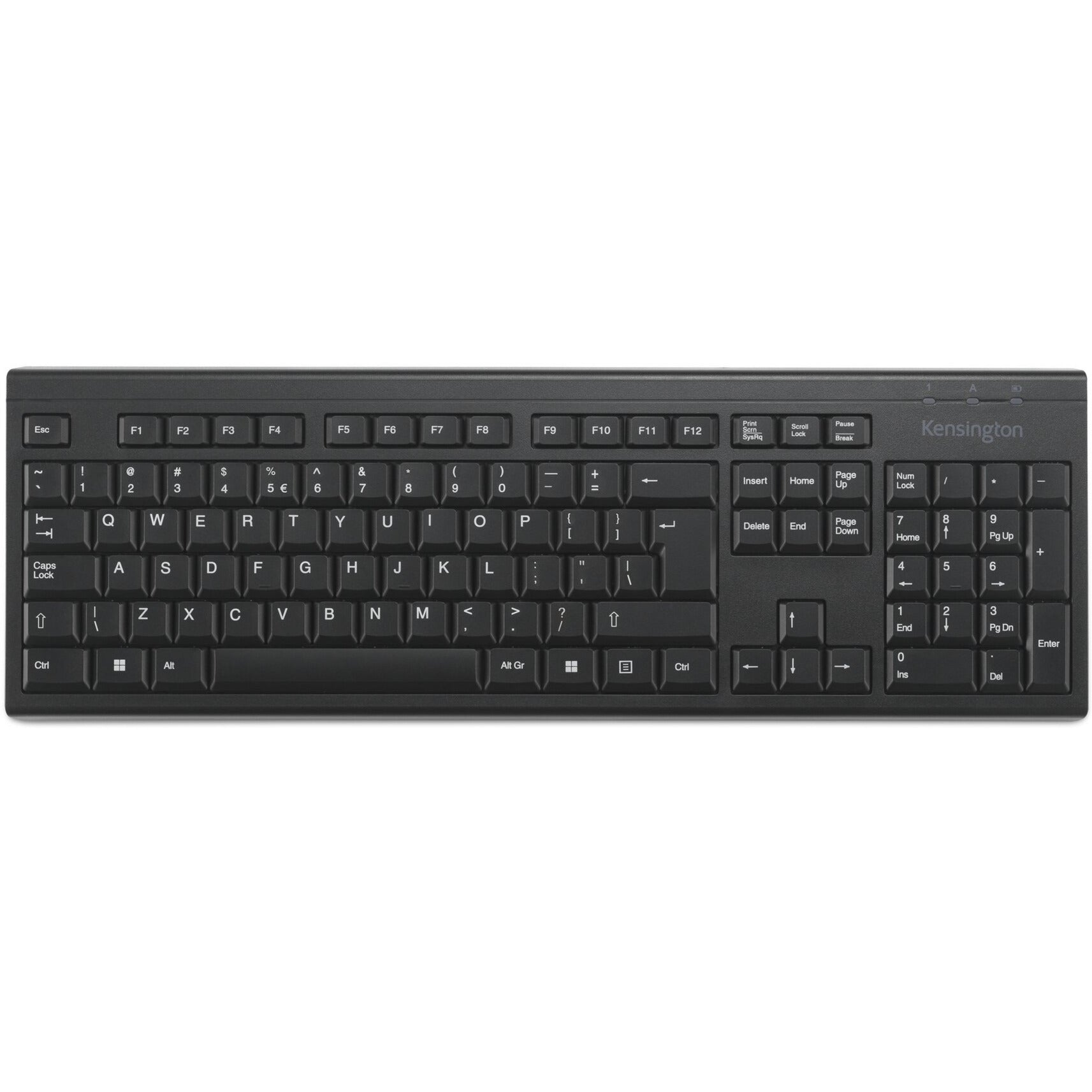 Kensington kb150 eq wireless keyboard (zwart, us lay-out (qwerty), membraan, 100%)