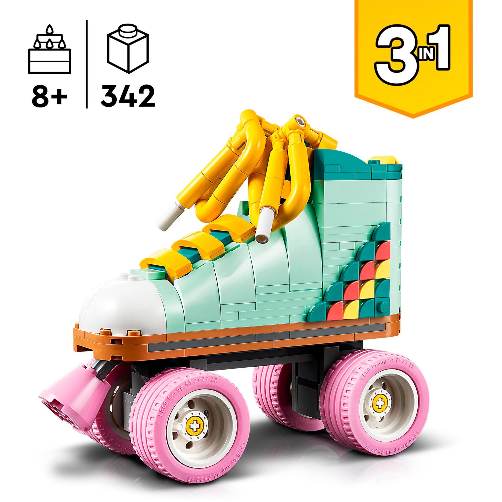 Lego creator 3in1 retro rolschaats - 31148