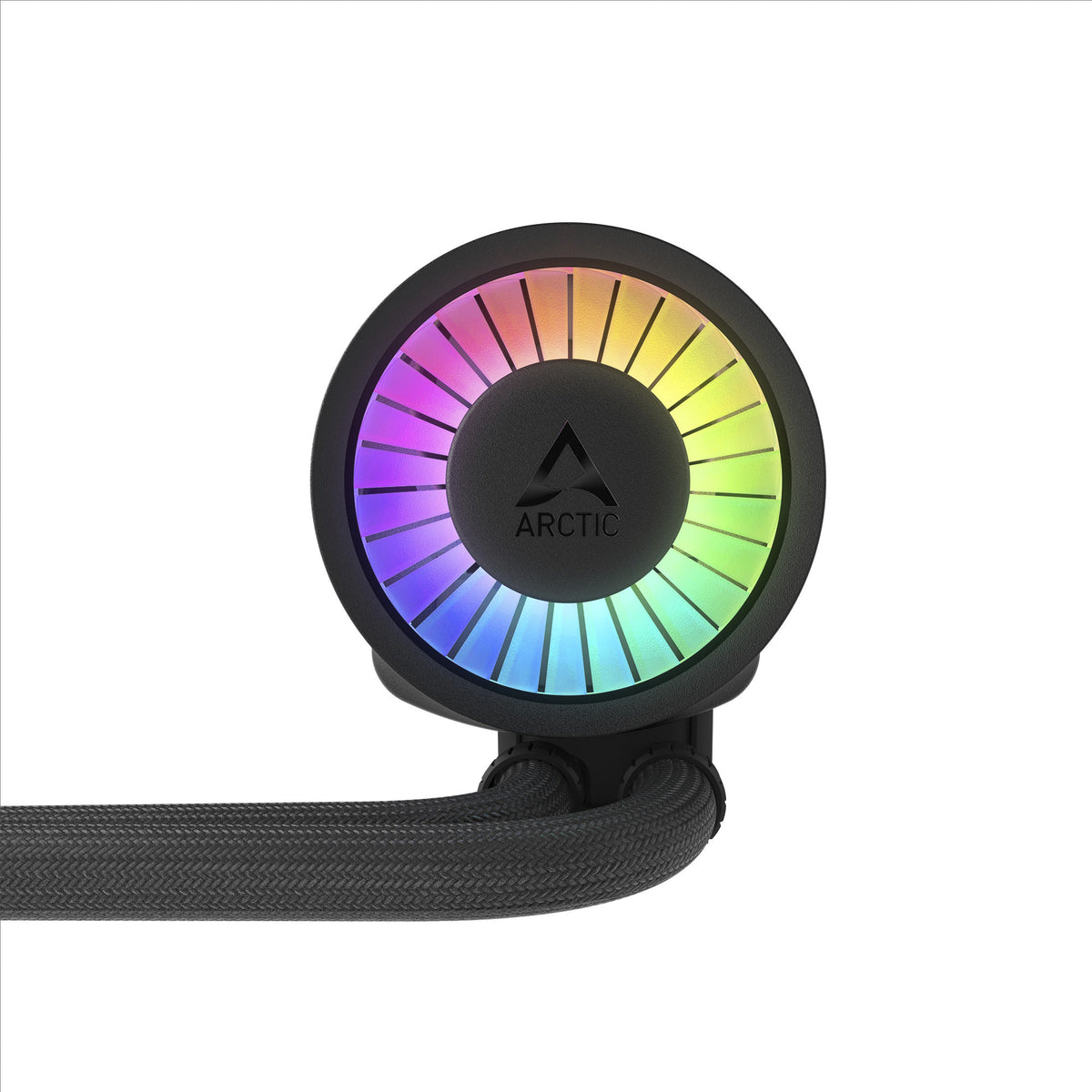 Arctic liquid freezer iii pro 420 a-rgb waterkoeling (zwart, 4-pins pwm fan-connector)