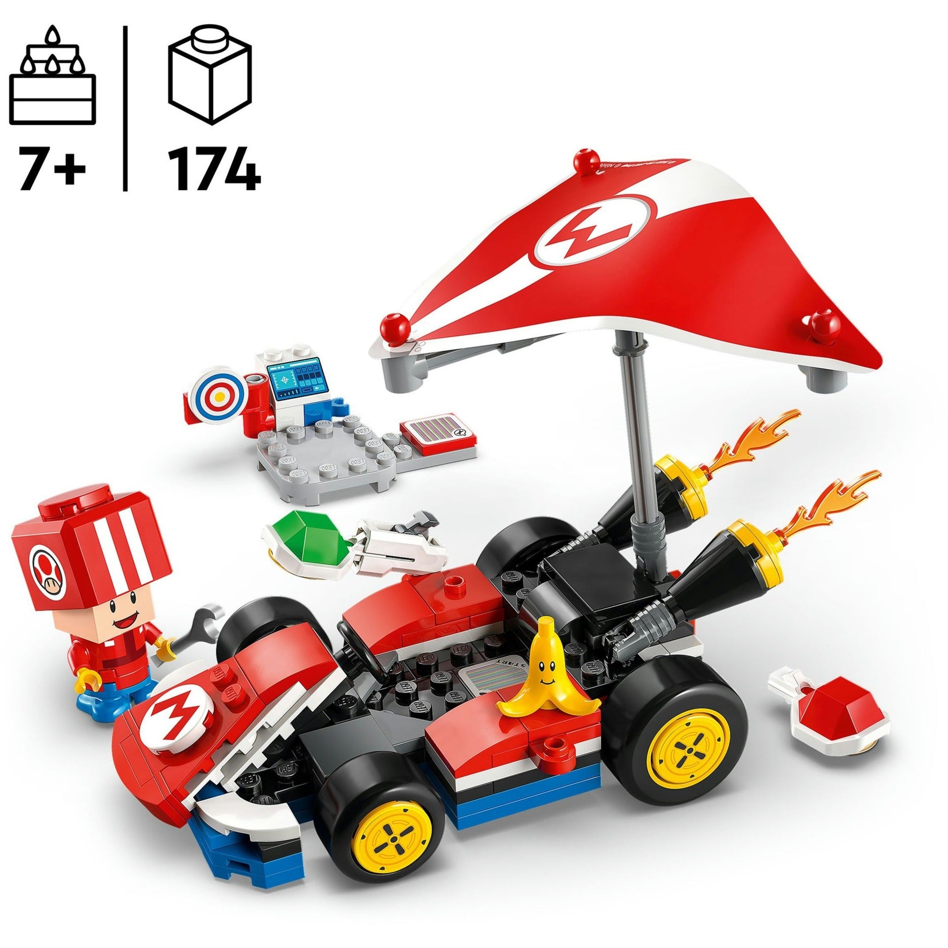 Lego super mario 72032 mariokart standaardkart