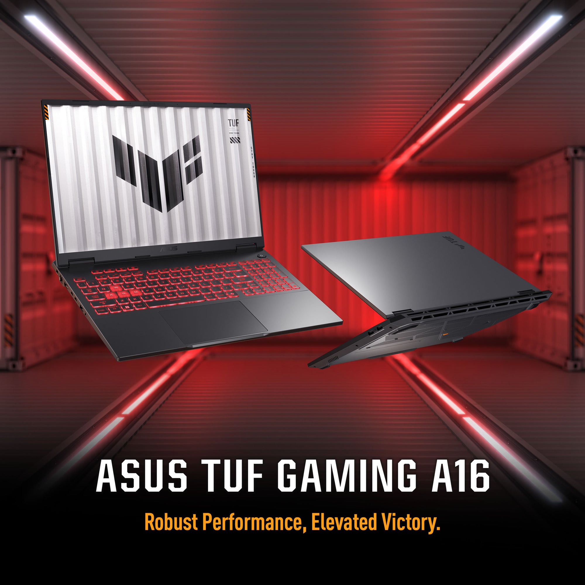 Asus tuf gaming a16 fa608um-rv231w 16 gaming laptop (zwart grijs | r7 260 | rtx 5060 | 16 gb | 512 gb ssd)