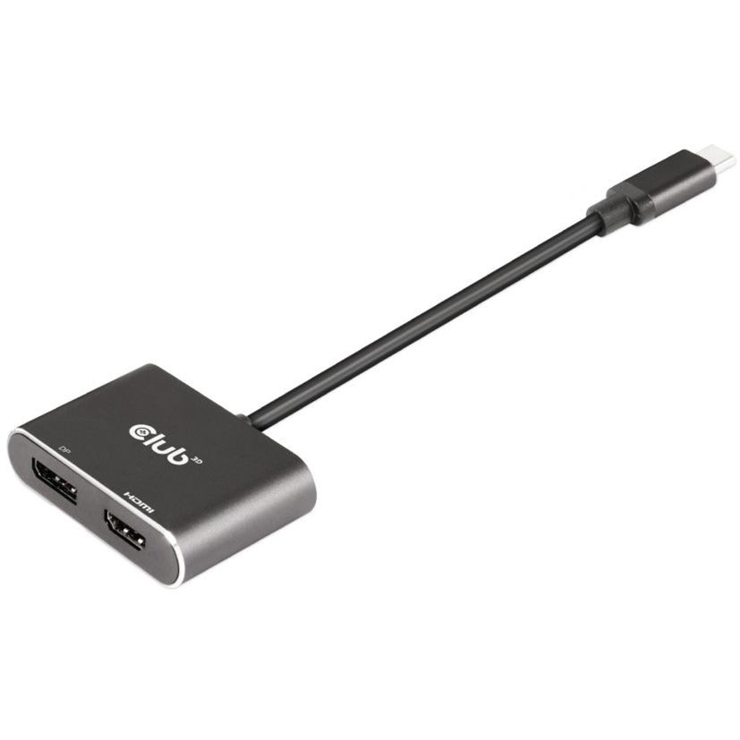 Club 3D Club 3D MST hub USB3.2 Gen2 Type-C (DP Alt-Mode) naar Display