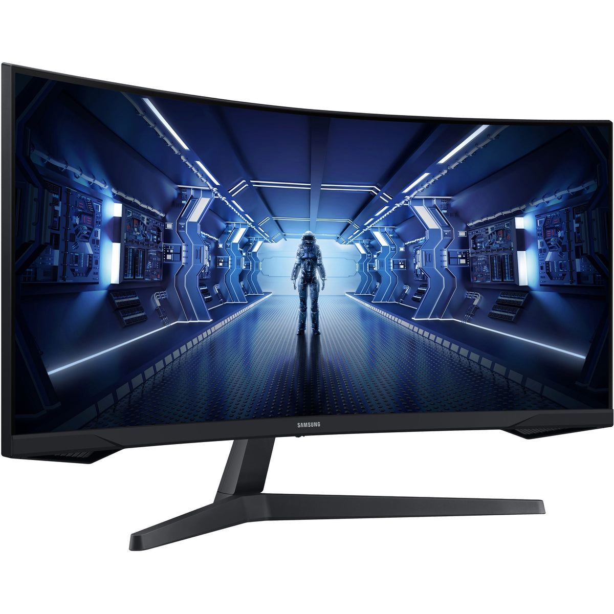 Samsung odyssey g5 34 curved ultrawide gaming monitor (zwart, hdmi, displayport, 165 hz)