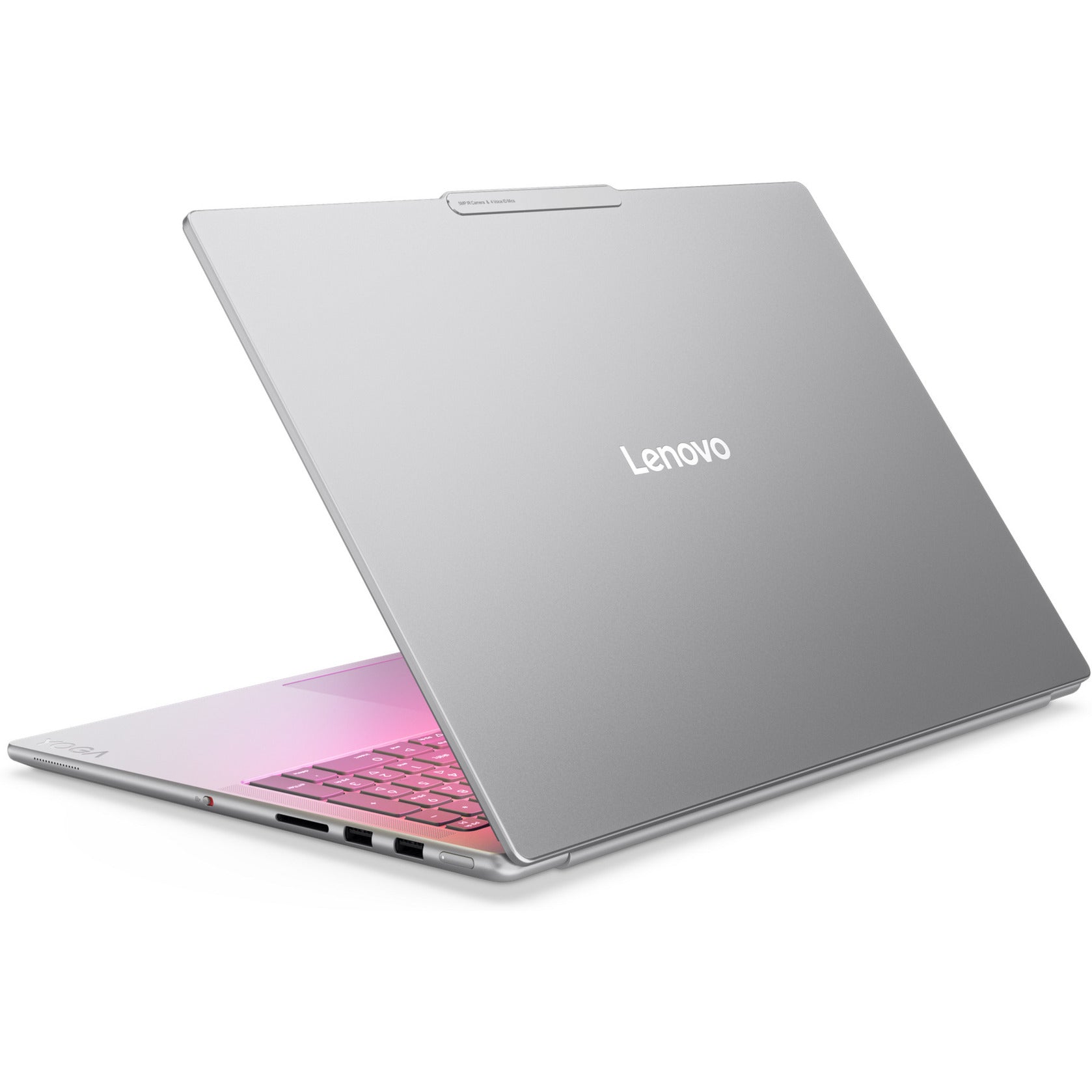 Lenovo yoga pro 9 16iah10 (83l00078mh) aura edition 16 laptop (grijs | core ultra 7 255h | rtx 5060 | 32 gb | 1 tb ssd)