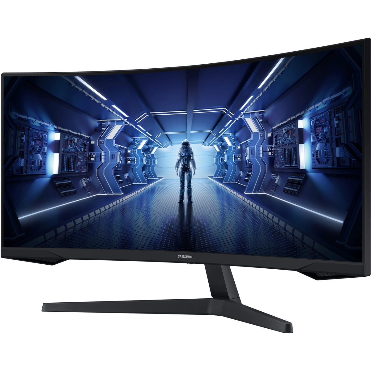 Samsung odyssey g5 34 curved ultrawide gaming monitor (zwart, hdmi, displayport, 165 hz)