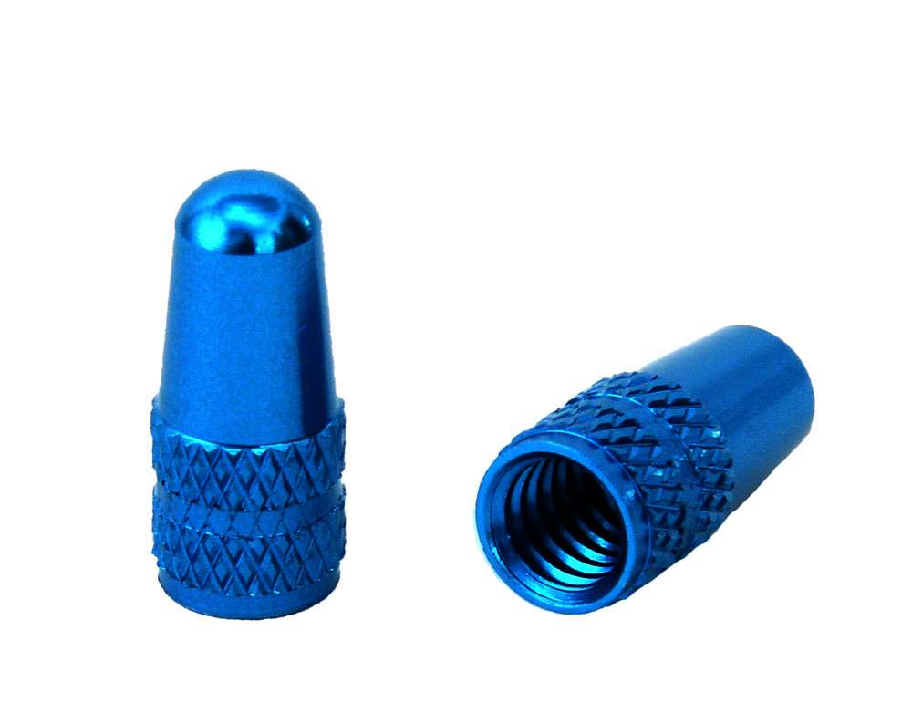 Radon 1 pair of blue valve caps