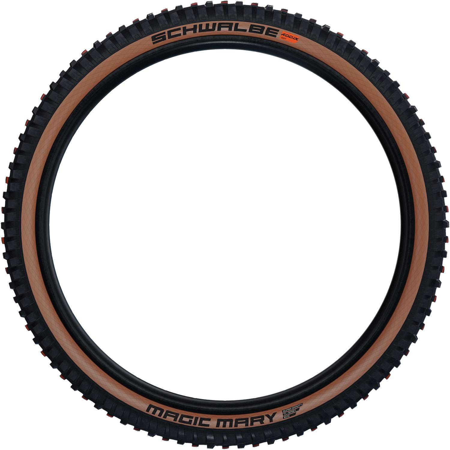 Vouwband Schwalbe Magic Mary Super Gravity 27,5 x 2,40 62-584 mm - zwart
