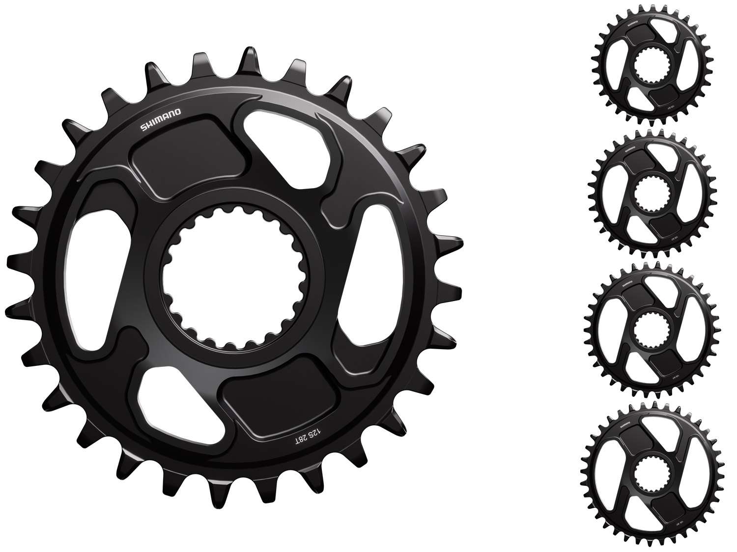 Shimano xt sm-crm86 12-speed chainring for fc-m8200