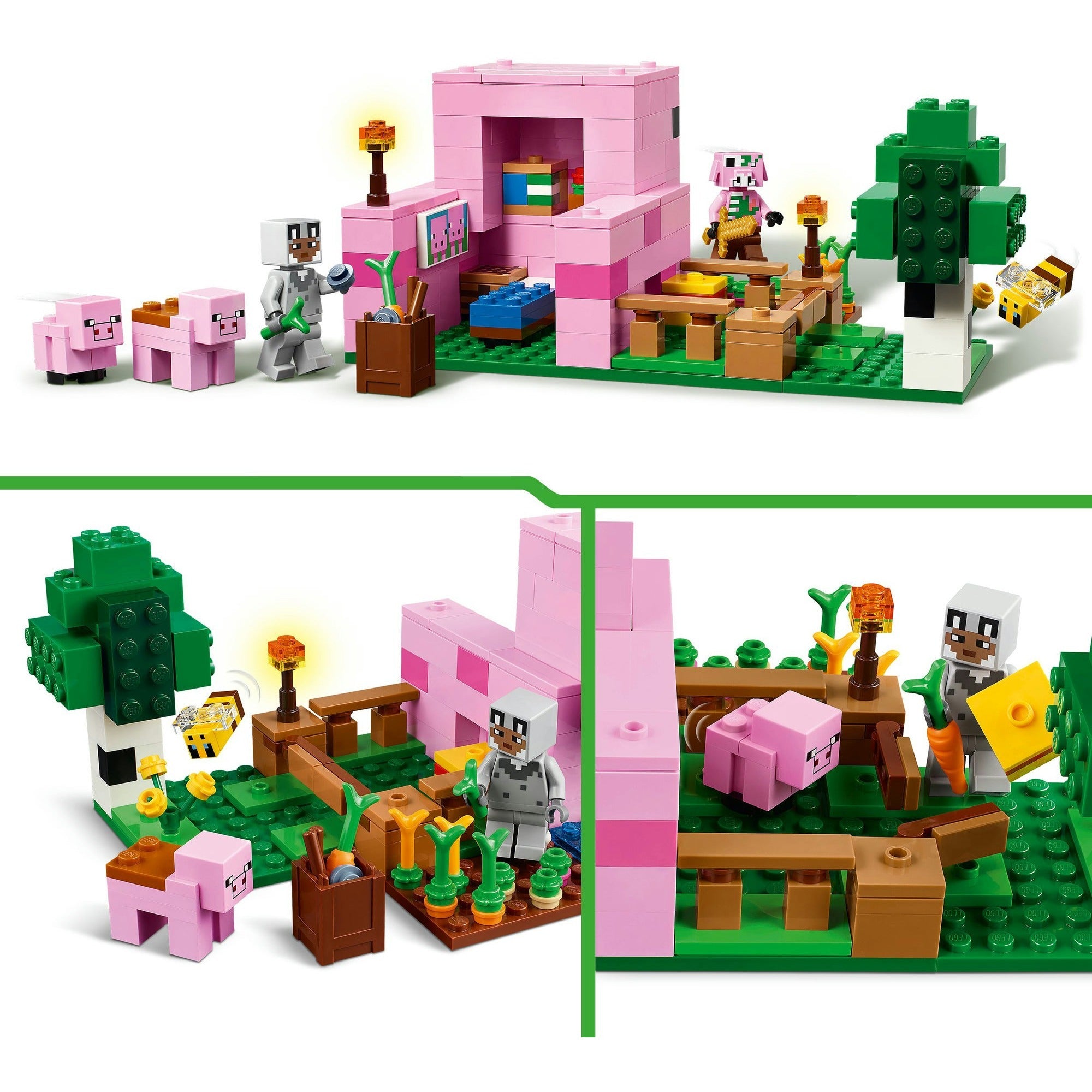 Lego minecraft het huis van het biggetje - 21268