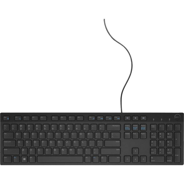 Dell multimediatoetsenbord kb-216 (zwart, us lay-out (qwerty))