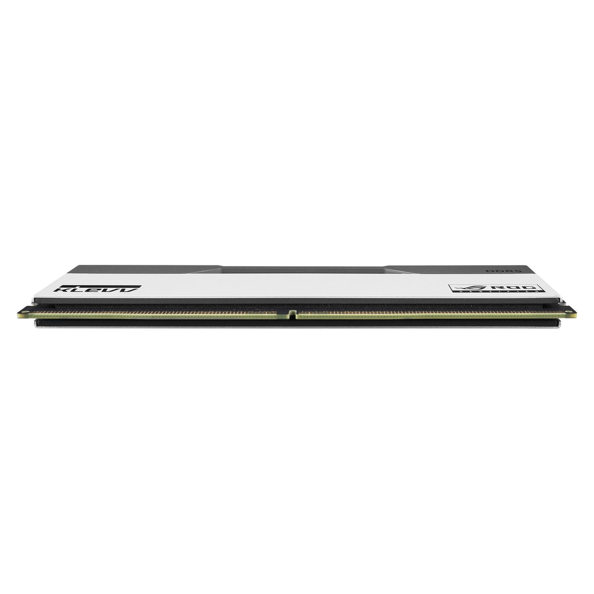 Klevv 32 gb ddr5-6200 (2x 16 gb) kit werkgeheugen (wit zwart, kd5agua80-62b320p, cras v rgb rog, xmp 3.0, expo)