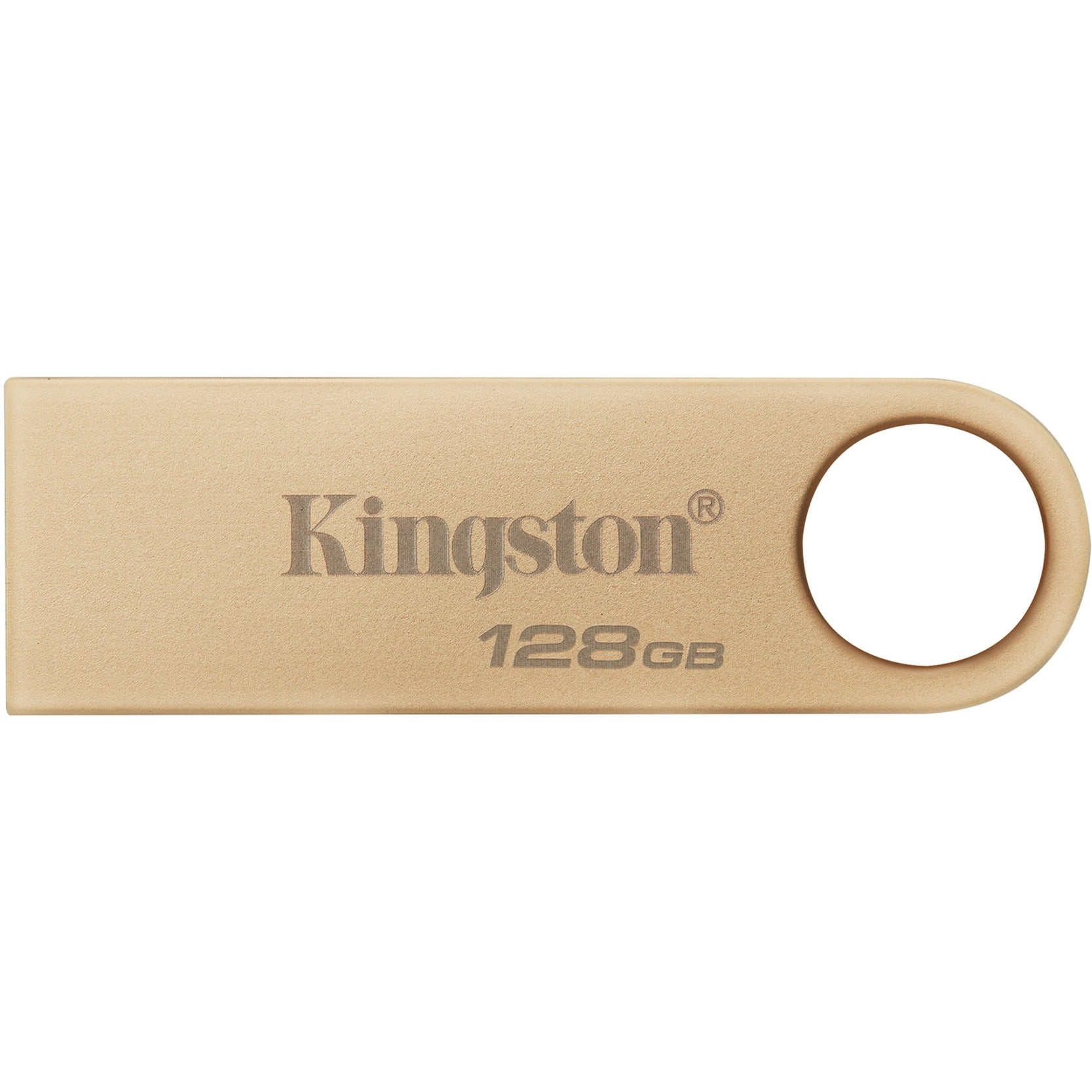 Kingston datatraveler se9 g3 128 gb usb-stick (goud, dtse9g3 128gb, usb-a 3.2 (5 gbit s))