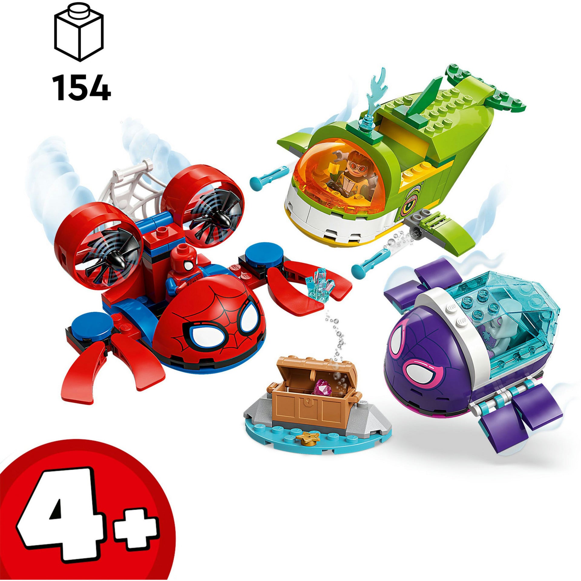 Lego marvel 11207 spidey: onderwatervoertuigen