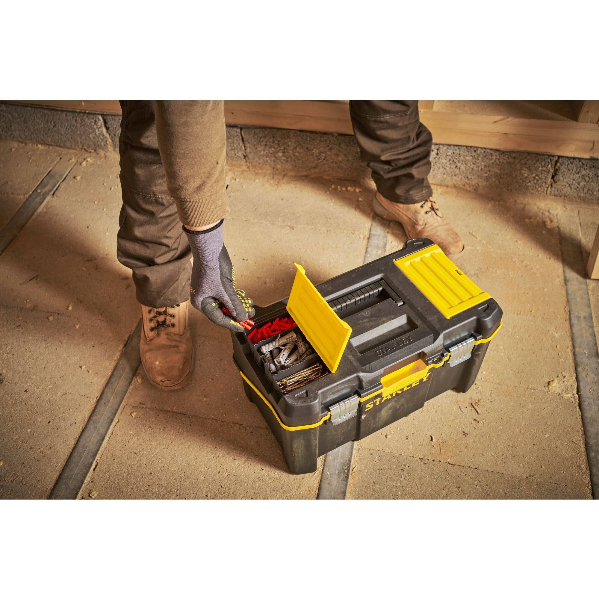 Stanley koffers gereedschapskoffer cantilever 19 - stst83397-1 - stst83397-1