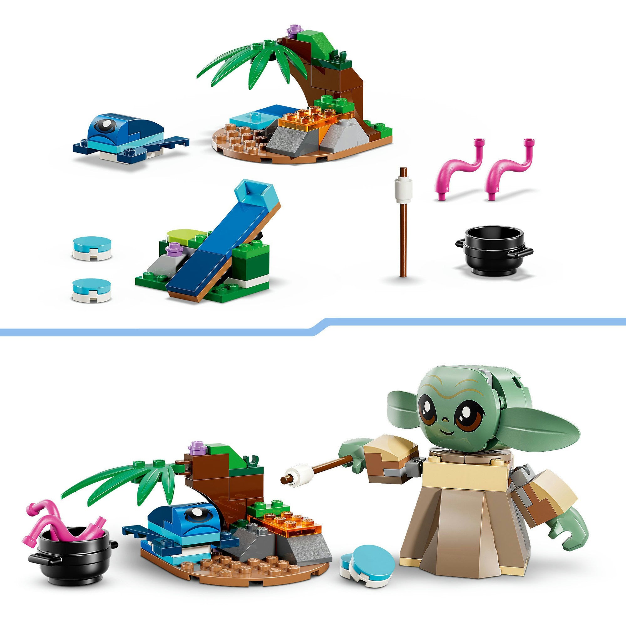 Lego star wars grogu's homestead - 75443