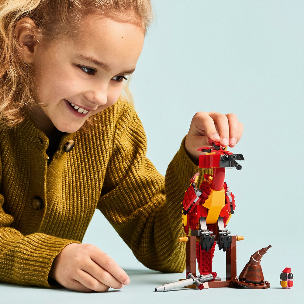 Lego harry potter - felix: de feniks van perkamentus constructiespeelgoed (76448)