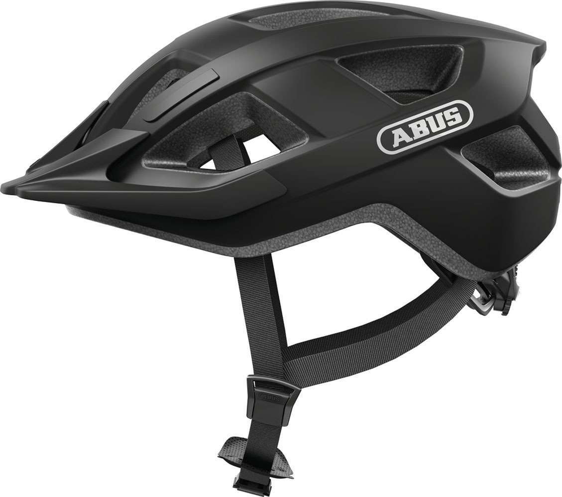 Abus helm aduro 3.0 led velvet zwart m 52-58cm