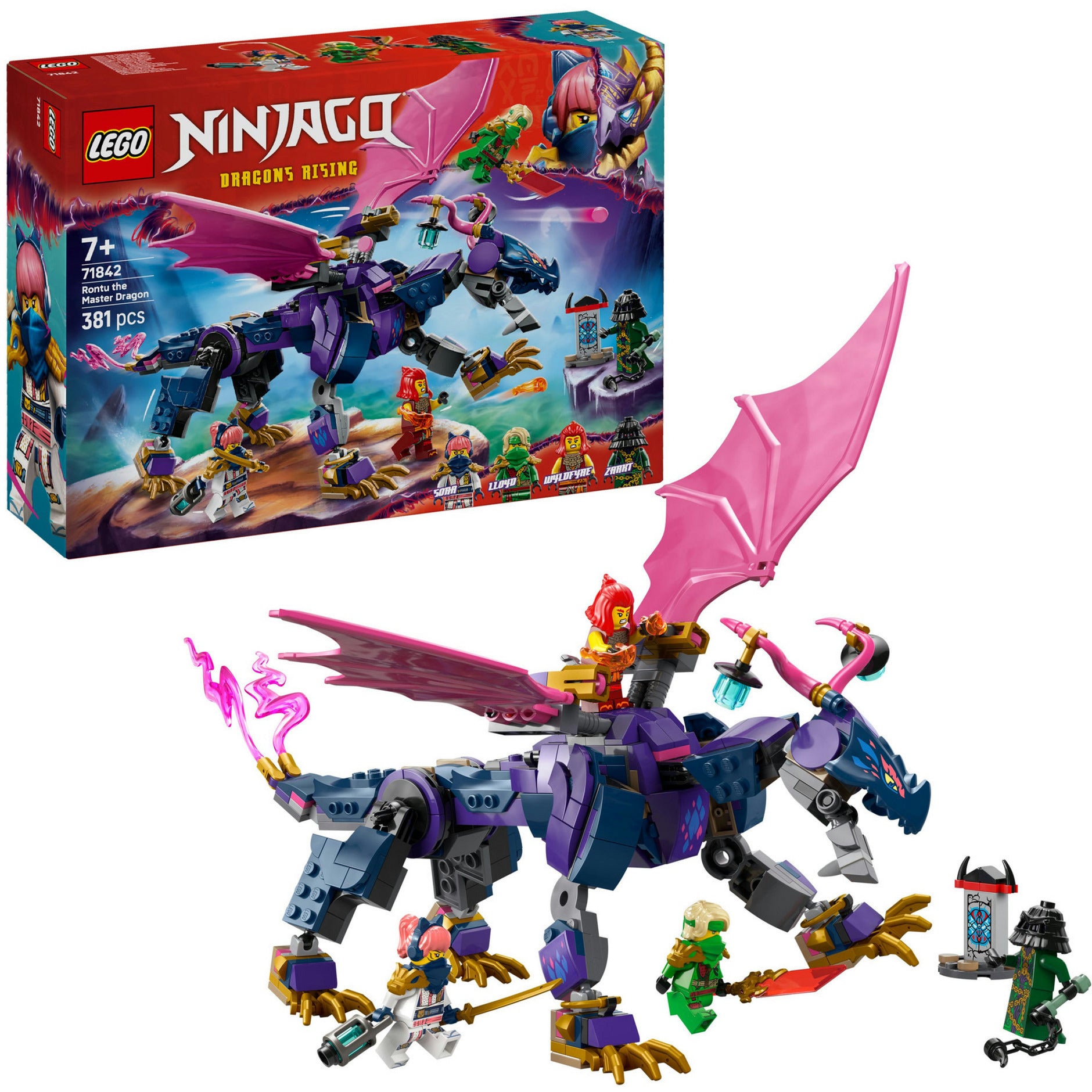 Lego 71842 Ninjago Rontu de Meesterdraak