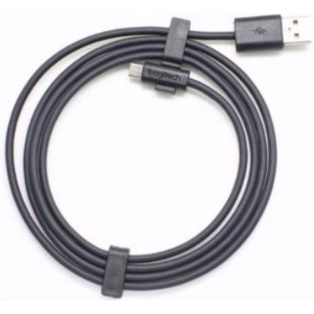 Logitech usb kabel (zwart)