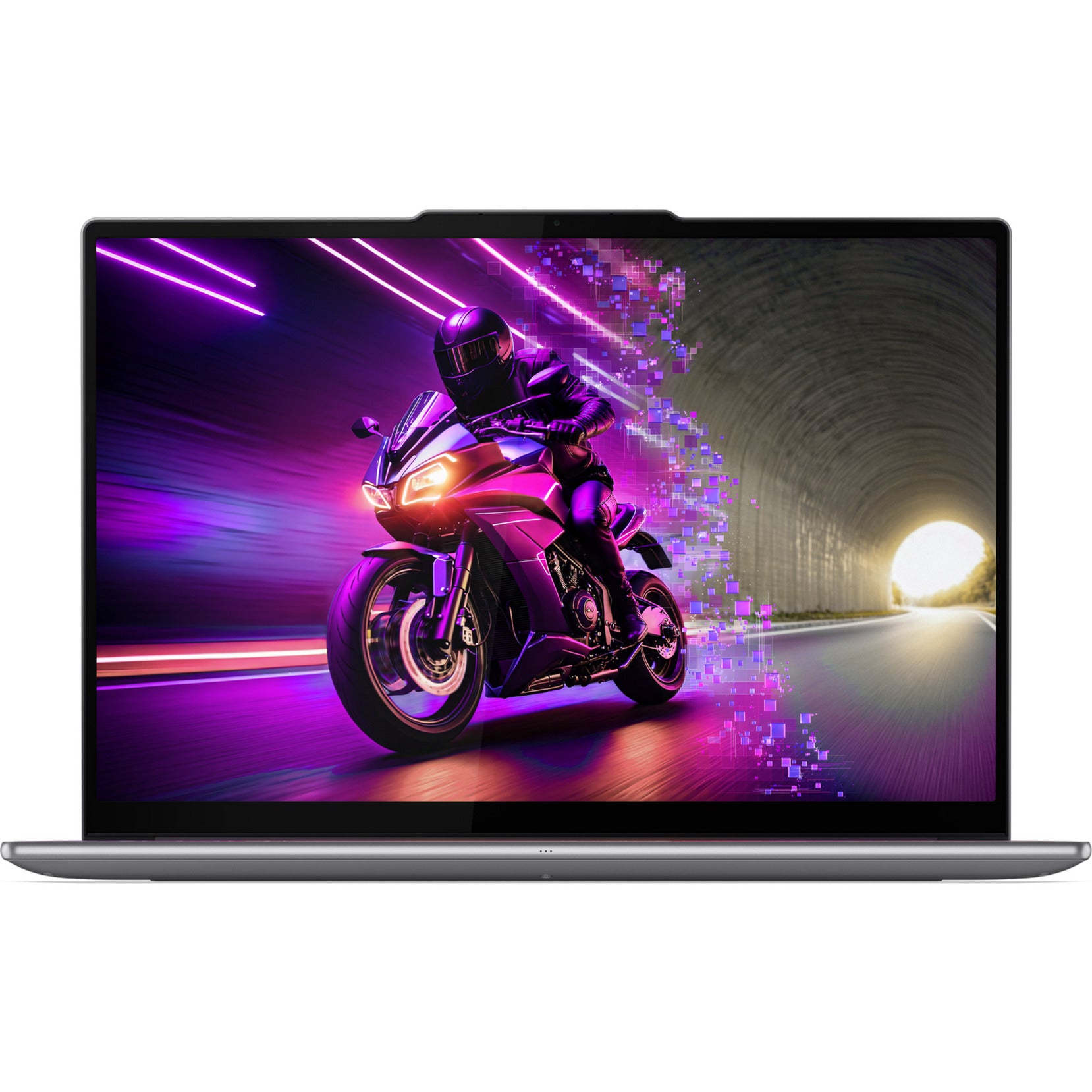 Lenovo yoga pro 9 16iah10 (83l00077mh) aura edition 16 laptop (grijs | core ultra 7 255h | rtx 5070 | 32 gb | 1 tb ssd)