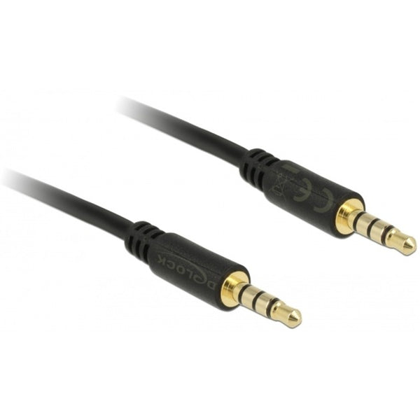 Delock 3.5mm Cable (Black, 3 meters)