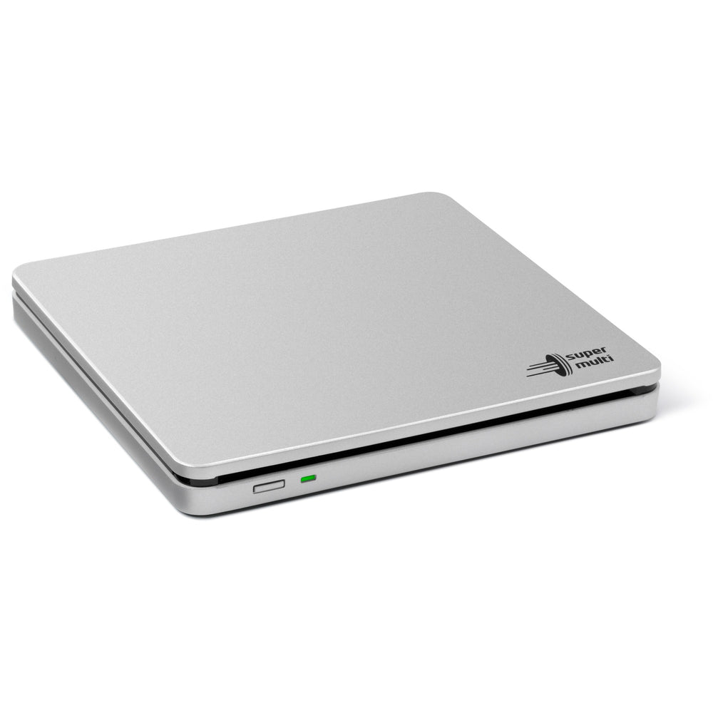 Hitachi-lg data storage gp70ns50 externe dvd-brander (zilver, m-disc )