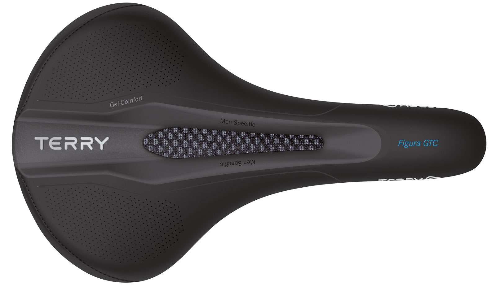 Terry zadel Figura GTC gel heren zwart