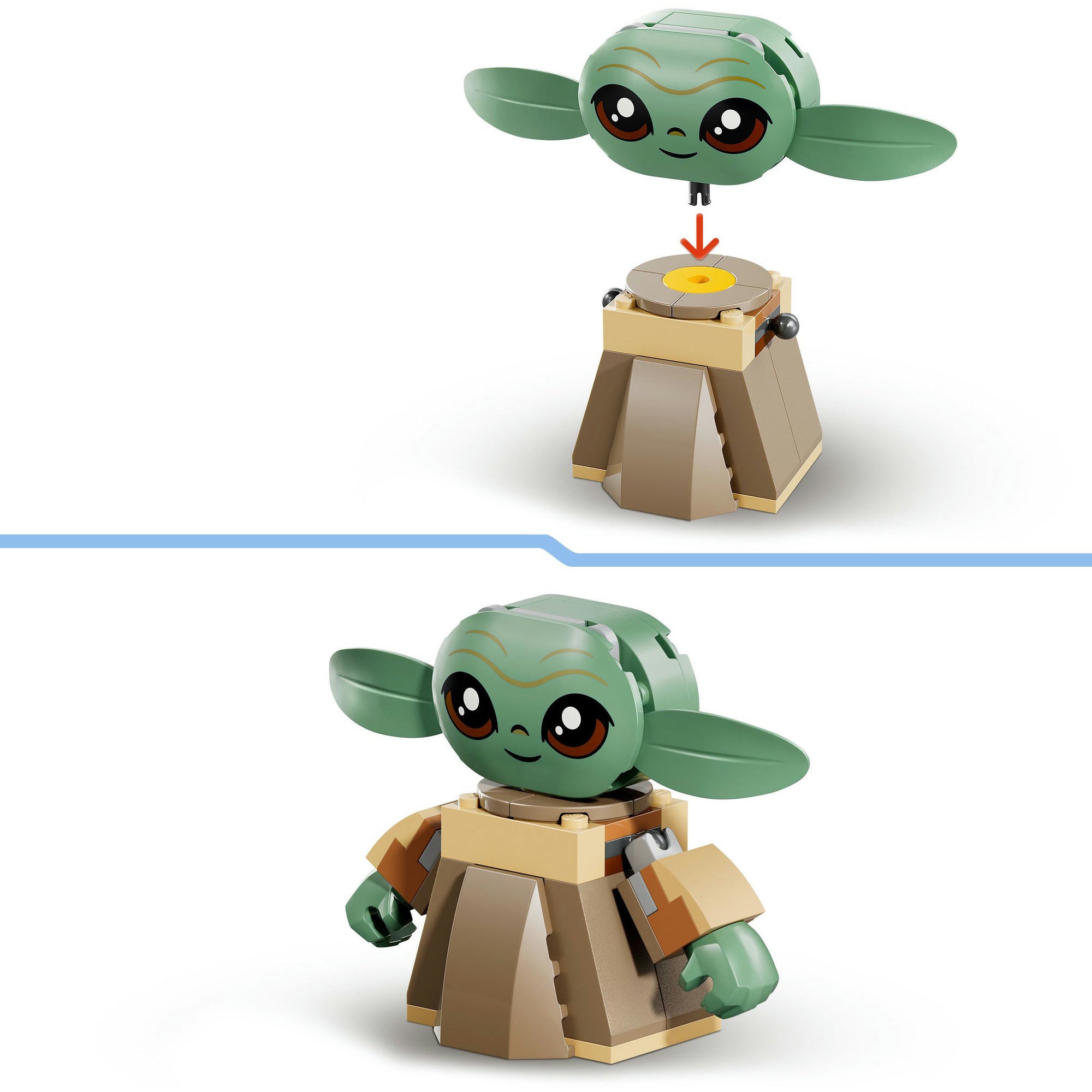 Lego star wars grogu's homestead - 75443
