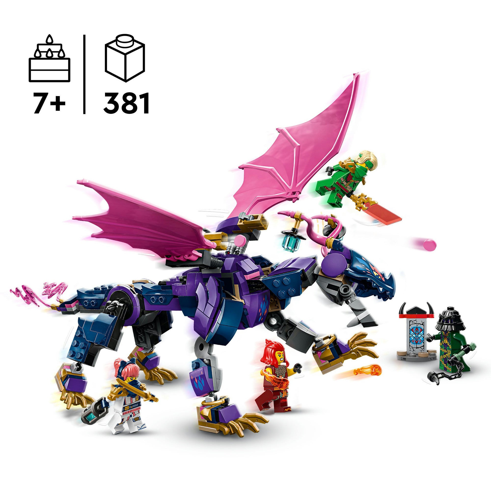 Lego 71842 Ninjago Rontu de Meesterdraak
