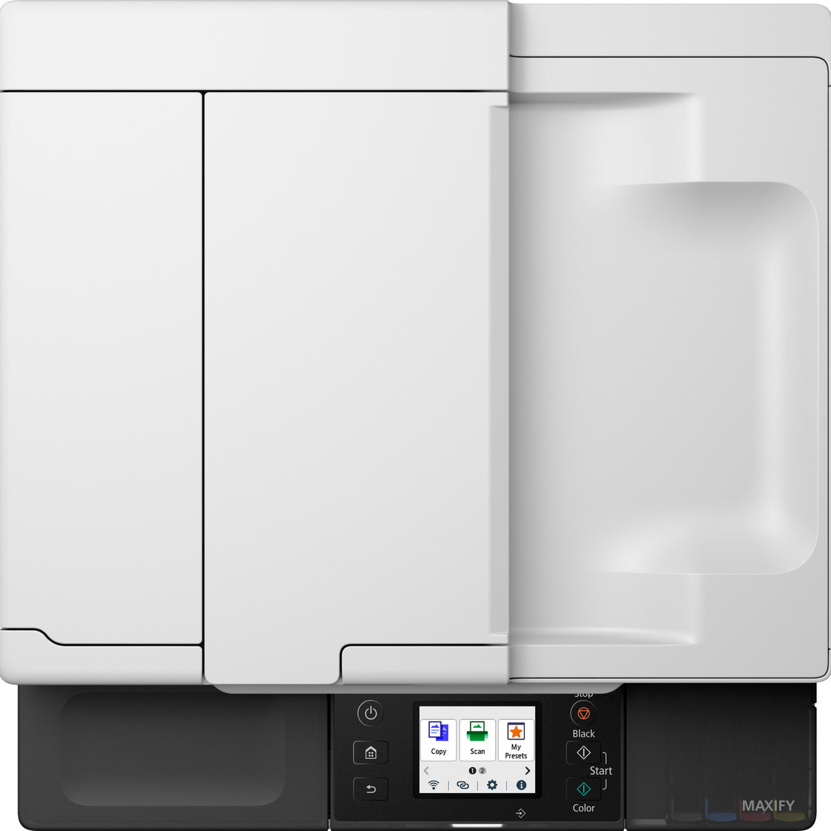 Canon maxify gx2051 all-in-one inkjetprinter met faxfunctie (wit, printen, kopiëren, scannen, faxen, wi-fi)