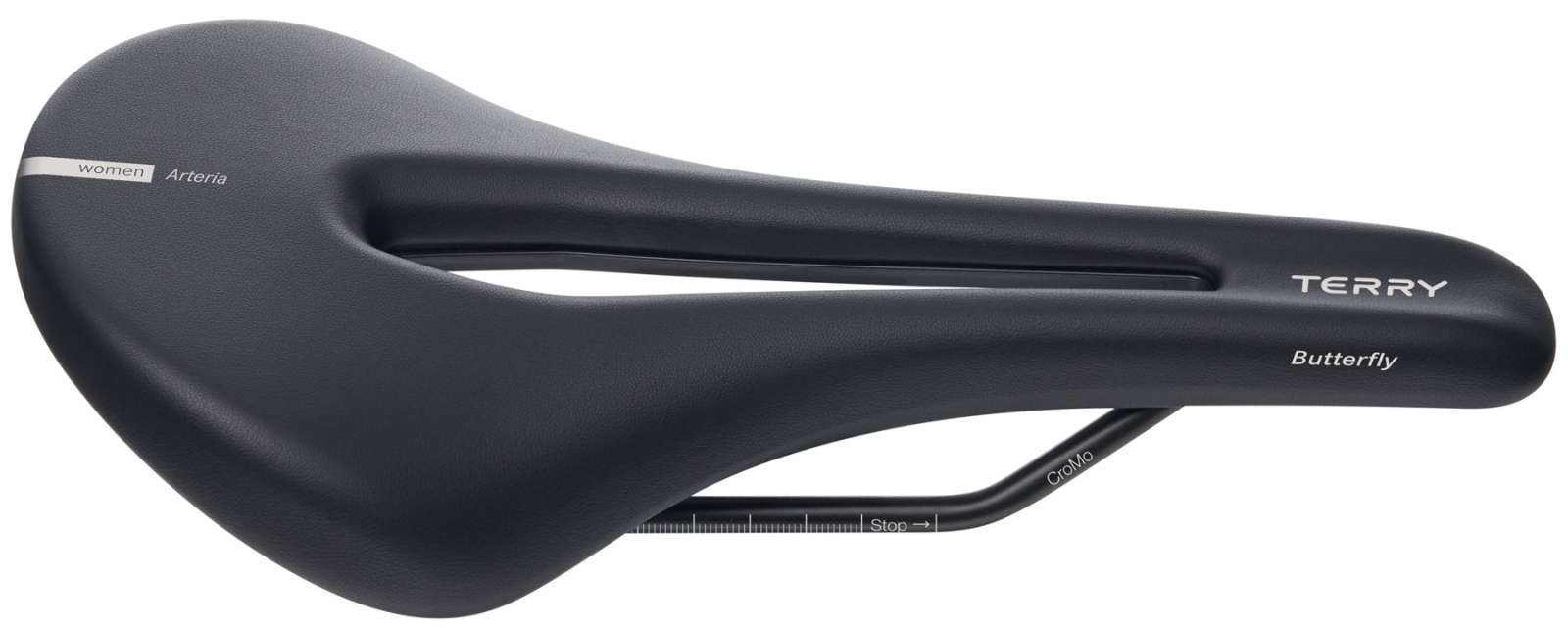 Terry zadel Butterfly Arteria Max dames zwart